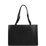 Chanel Large "My Everything" Shopping Tote So Black Caviar Black Hardware - Thumbnail View 4