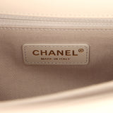 Chanel Medium Chevron Coco Handle Ivory Aged Calfskin Antique Gold Hardware - Thumbnail View 9