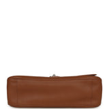 Chanel Maxi "Souplissimo" Small Flap Bag Camel Grained Calfskin Silver Hardware - Thumbnail View 7