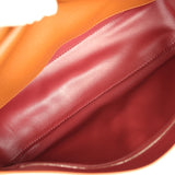 Chanel Maxi "Souplissimo" Small Flap Bag Camel Grained Calfskin Silver Hardware - Thumbnail View 9