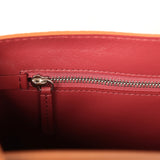 Chanel Maxi "Souplissimo" Small Flap Bag Camel Grained Calfskin Silver Hardware - Thumbnail View 10