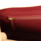 Chanel Maxi "Souplissimo" Small Flap Bag Light Beige Grained Calfskin Gold Hardware - Thumbnail View 10