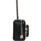 Chanel Coco Click Camera Bag Black Lambskin Light Gold Hardware - Thumbnail View 3