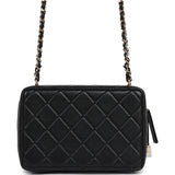 Chanel Coco Click Camera Bag Black Lambskin Light Gold Hardware - Thumbnail View 4