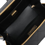 Chanel Coco Click Camera Bag Black Lambskin Light Gold Hardware - Thumbnail View 9