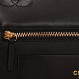 Chanel Large CC Shopping Tote Bag Ecru Canvas, Black Calfskin Gold Hardware - Thumbnail View 8