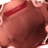Chanel Small 25 Hobo Bag Dark Burgundy Shiny Lambskin Silver Hardware - Thumbnail View 8