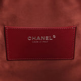 Chanel Small 25 Hobo Bag Dark Burgundy Shiny Lambskin Silver Hardware - Thumbnail View 9