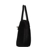 Chanel Small Kelly Shopper Black Velvet Crystal Light Gold Hardware - Thumbnail View 3