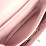 Chanel Medium Trendy CC Top Handle Flap Light Pink Lambskin Light Gold Hardware - Thumbnail View 11