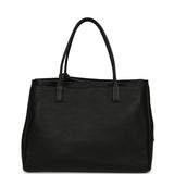 Chanel XXL "It Girl" Shopping Tote Black Calfskin Gold Hardware - Thumbnail View 4