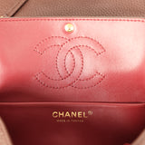 Chanel Mini "Souplissimo" Flap Bag Dark Brown Grained Calfskin Gold Hardware - Thumbnail View 10