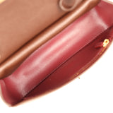 Chanel Mini "Souplissimo" Flap Bag Dark Brown Grained Calfskin Gold Hardware - Thumbnail View 9