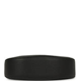 Chanel Round Top Handle Hobo Bag Black Grained Calfskin Gold Hardware - Thumbnail View 6