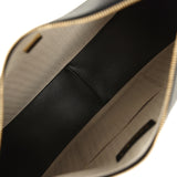 Chanel Round Top Handle Hobo Bag Black Grained Calfskin Gold Hardware - Thumbnail View 9