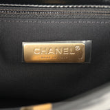 Chanel Medium 19 Flap Bag Black Shiny Crumpled Calfskin Mixed Metal Hardware - Thumbnail View 10