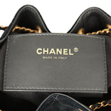 Pre-owned Chanel Small 25 Hobo Bag Black Suede Antique Gold Hardware - Thumbnail View 9