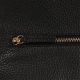 Chanel Maxi "Souplissimo" Large Flap Bag Black Grained Calfskin Gold Hardware - Thumbnail View 8