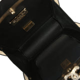Chanel Makeup Palette Minaudiere Clutch with Chain Black, Multicolor Plexiglass, Strass, Light Gold Hardware - Thumbnail View 11