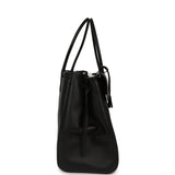 Chanel XXL "It Girl" Shopping Tote Black Calfskin Gold Hardware - Thumbnail View 3