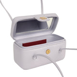 Chanel Preppy Coco Long Vanity with Straps Light Purple Shiny Caviar Brushed Gold Hardware - Thumbnail View 8
