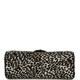 Chanel "Dalmatian Print" Top Handle Flap Bag Black, White Pony Hair, Black Calfskin Gold Hardware - Thumbnail View 7