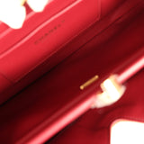 Chanel Large Bowling Bag Camel Suede Gold Hardware - Thumbnail View 8