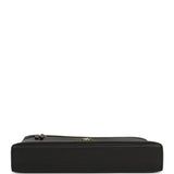 Chanel Large "Supple" Trapeze Top Handle Long Vanity Case with Chain Black Grained Calfskin Gold Hardware - Thumbnail View 6