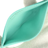 Chanel CC Card Holder Wallet Turquoise Iridescent Croc Embossed Calfskin Gold Hardware - Thumbnail View 7