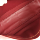 Chanel Maxi "Souplissimo" Large Flap Bag Dark Burgundy Grained Calfskin Gold Hardware - Thumbnail View 9