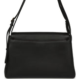 Chanel Trapezoid Maxi Flap Bag Black Grained Calfskin Gold Hardware - Thumbnail View 4