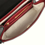 Chanel Trapezoid Maxi Flap Bag Black Grained Calfskin Gold Hardware - Thumbnail View 8