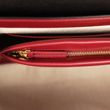 Chanel Trapezoid Maxi Flap Bag Black Grained Calfskin Gold Hardware - Thumbnail View 9