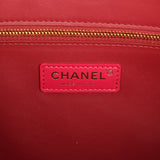 Chanel Small Cerf Shopping Bag Fuchsia Croc Embossed Calfskin Gold Hardware - Thumbnail View 8