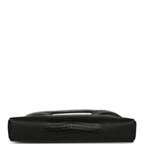 Chanel 31 Clutch with Chain Black Lizard Embossed Calfskin Gold Hardware - Thumbnail View 6