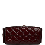Chanel Mini 25 Hobo Bag Burgundy Patent Lambskin Gold Hardware - Thumbnail View 7