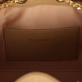 Chanel Mini 25 Hobo Bag Light Brown Caviar Gold Hardware - Thumbnail View 8