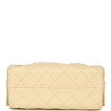 Chanel Mini 25 Hobo Bag Ecru Caviar Gold Hardware - Thumbnail View 6