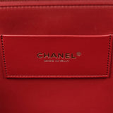 Chanel Top Handle Envelope Flap Bag Grey Croc Embossed Calfskin Gold Hardware - Thumbnail View 11