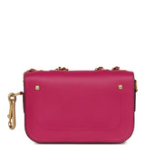 Chanel Mini Flap Bag with Round Coin Pouch Fuchsia Calfskin Antique Gold Hardware - Thumbnail View 5