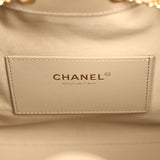 Chanel Small 25 Hobo Bag Beige Caviar Gold Hardware - Thumbnail View 7