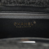 Chanel Small Kelly Shopper Black Shearling Gold Hardware - Thumbnail View 9