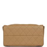 Chanel Small 25 Hobo Bag Light Brown Caviar Gold Hardware - Thumbnail View 6