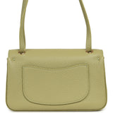Chanel Mini "Souplissimo" Flap Bag Green Grained Calfskin Gold Hardware - Thumbnail View 4