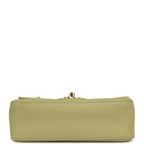 Chanel Mini "Souplissimo" Flap Bag Green Grained Calfskin Gold Hardware - Thumbnail View 6