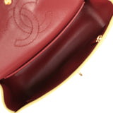 Chanel Mini "Souplissimo" Flap Bag Green Grained Calfskin Gold Hardware - Thumbnail View 11