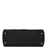 Chanel Small Shopping Tote Black Grained Calfskin Gold Hardware - Thumbnail View 8