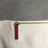 Chanel Maxi CC Cabas Hobo Bag Dark Grey Suede Gold Hardware - Thumbnail View 10