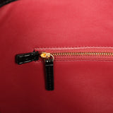 Chanel Small Cerf Shopping Bag Black Croc Embossed Calfskin Gold Hardware - Thumbnail View 9