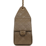 Chanel Small 25 Hobo Bag Dark Khaki Caviar Gold Hardware - Thumbnail View 3